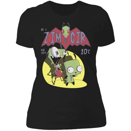 T-Shirts Black / X-Small Zim and Gir Women's Premium T-Shirt