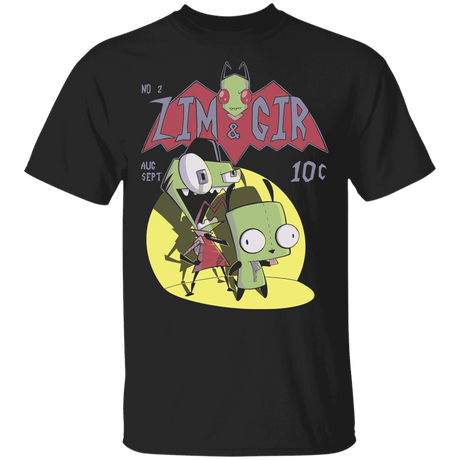 T-Shirts Black / YXS Zim and Gir Youth T-Shirt