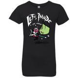 T-Shirts Black / YXS Zim Pilgrim Girls Premium T-Shirt