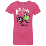 T-Shirts Hot Pink / YXS Zim Pilgrim Girls Premium T-Shirt