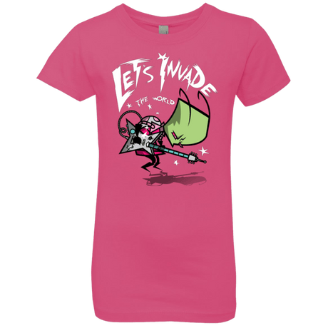 T-Shirts Hot Pink / YXS Zim Pilgrim Girls Premium T-Shirt