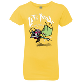 T-Shirts Vibrant Yellow / YXS Zim Pilgrim Girls Premium T-Shirt