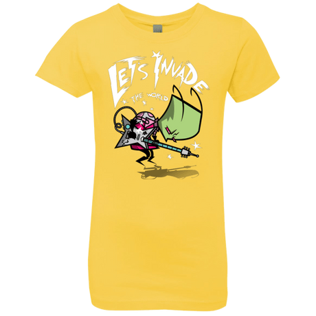 T-Shirts Vibrant Yellow / YXS Zim Pilgrim Girls Premium T-Shirt