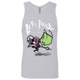 T-Shirts Heather Grey / Small Zim Pilgrim Men's Premium Tank Top