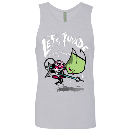 T-Shirts Heather Grey / Small Zim Pilgrim Men's Premium Tank Top