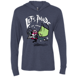 T-Shirts Vintage Navy / X-Small Zim Pilgrim Triblend Long Sleeve Hoodie Tee