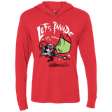 T-Shirts Vintage Red / X-Small Zim Pilgrim Triblend Long Sleeve Hoodie Tee