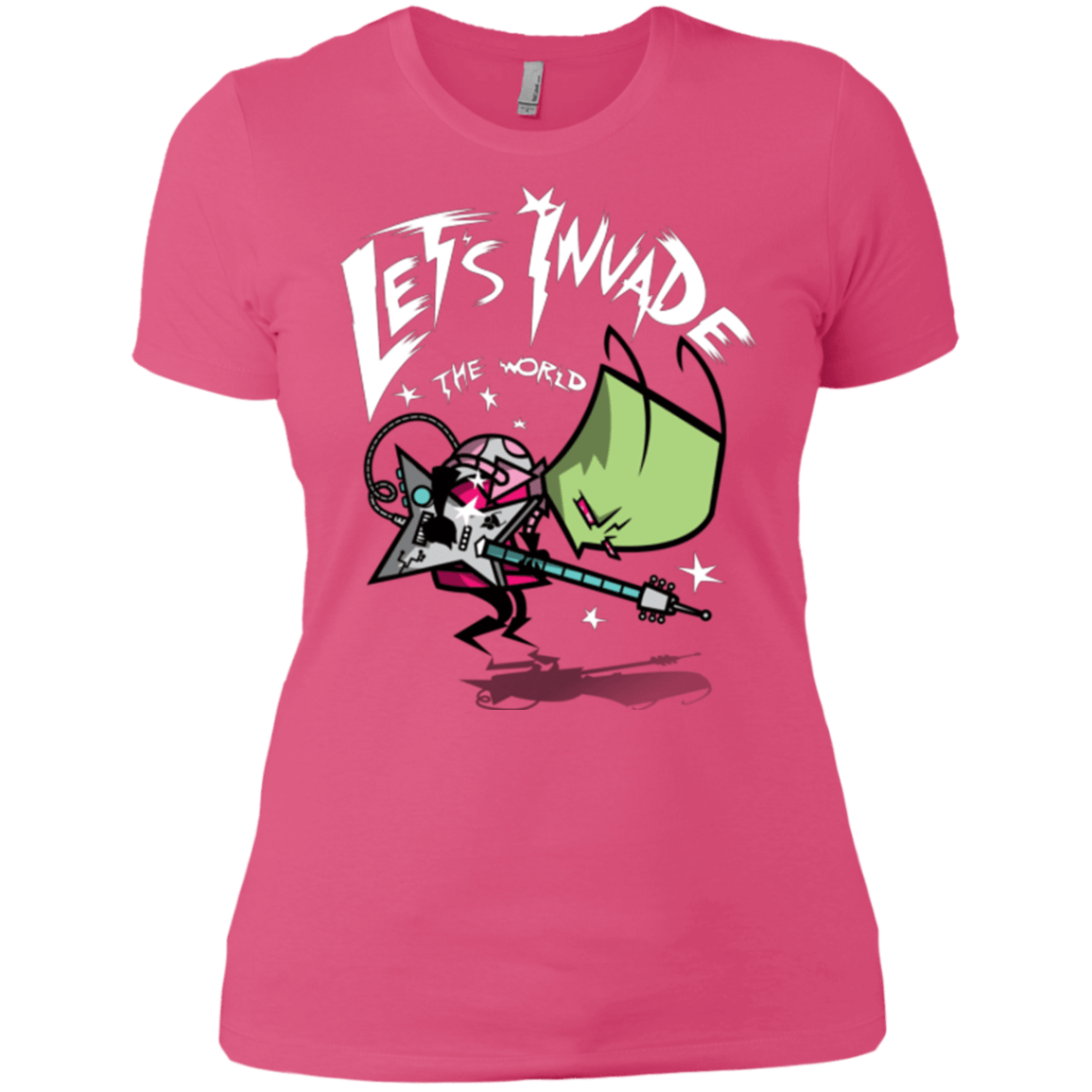 T-Shirts Hot Pink / X-Small Zim Pilgrim Women's Premium T-Shirt