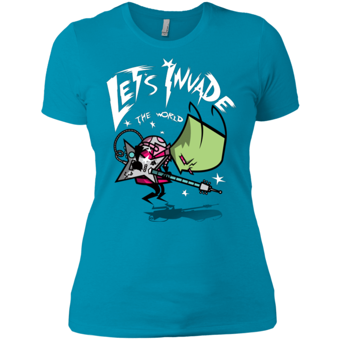 T-Shirts Turquoise / X-Small Zim Pilgrim Women's Premium T-Shirt