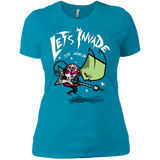 T-Shirts Turquoise / X-Small Zim Pilgrim Women's Premium T-Shirt