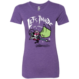 T-Shirts Purple Rush / Small Zim Pilgrim Women's Triblend T-Shirt