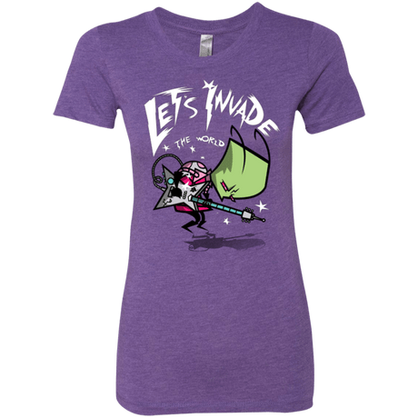 T-Shirts Purple Rush / Small Zim Pilgrim Women's Triblend T-Shirt