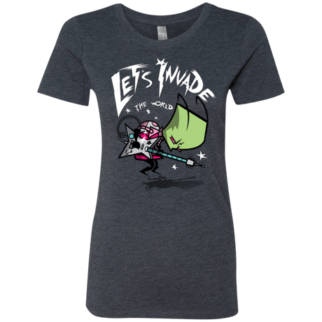 T-Shirts Vintage Navy / Small Zim Pilgrim Women's Triblend T-Shirt