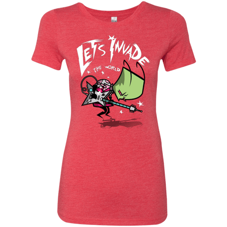 T-Shirts Vintage Red / Small Zim Pilgrim Women's Triblend T-Shirt