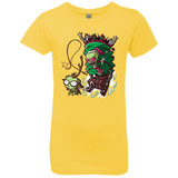 T-Shirts Vibrant Yellow / YXS Zim Stole Christmas Girls Premium T-Shirt