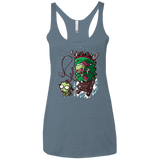 T-Shirts Indigo / X-Small Zim Stole Christmas Women's Triblend Racerback Tank