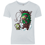 T-Shirts Heather White / YXS Zim Stole Christmas Youth Triblend T-Shirt