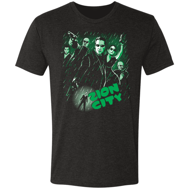 T-Shirts Vintage Black / S Zion City Men's Triblend T-Shirt