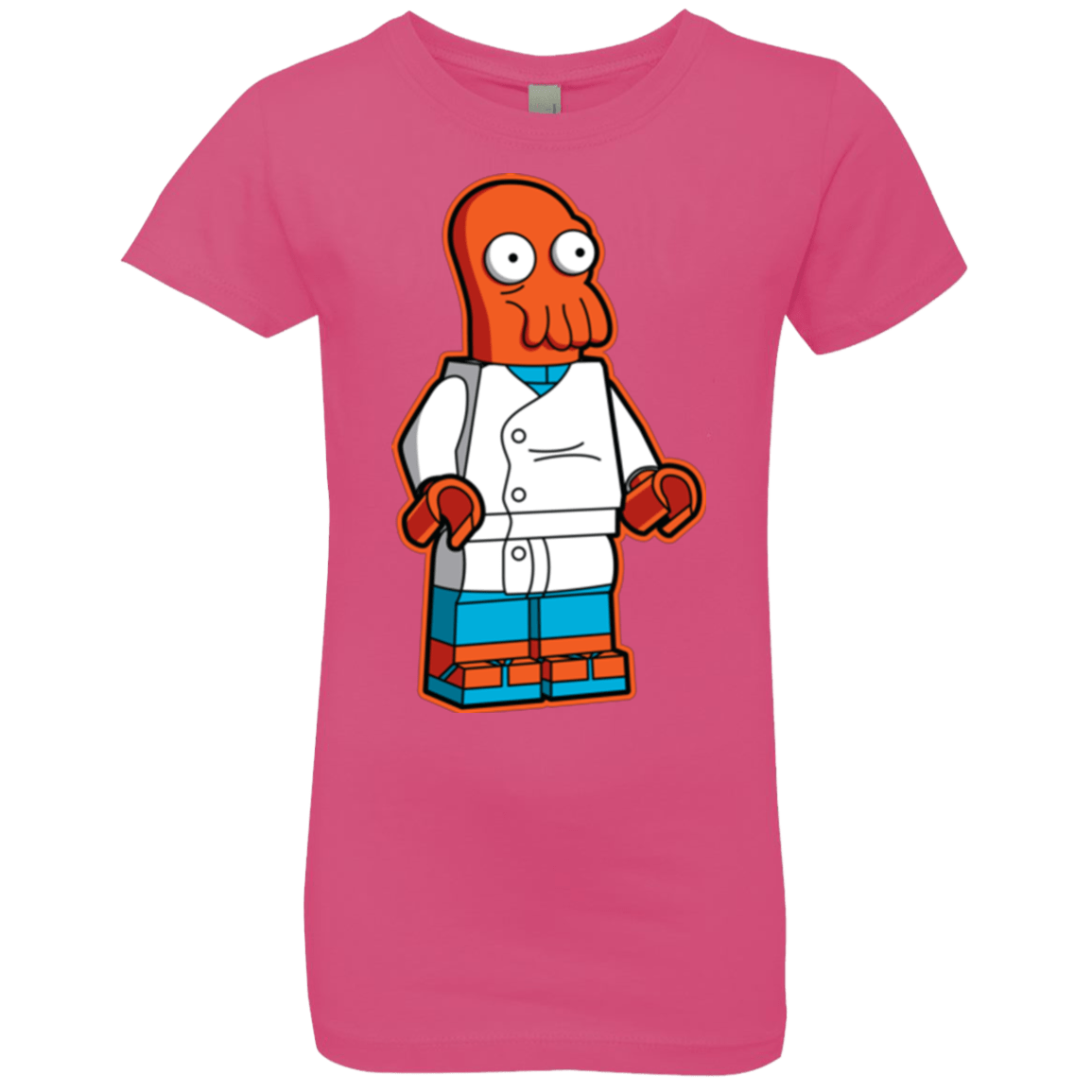 T-Shirts Hot Pink / YXS Zoidbrick Girls Premium T-Shirt