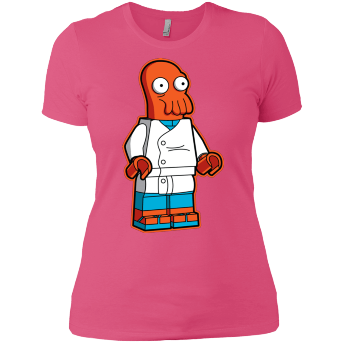 T-Shirts Hot Pink / X-Small Zoidbrick Women's Premium T-Shirt