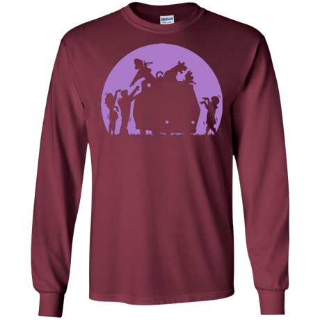 T-Shirts Maroon / S Zoinks They're Zombies Men's Long Sleeve T-Shirt