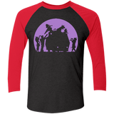 Zoinks They're Zombies Men's Triblend 3/4 Sleeve