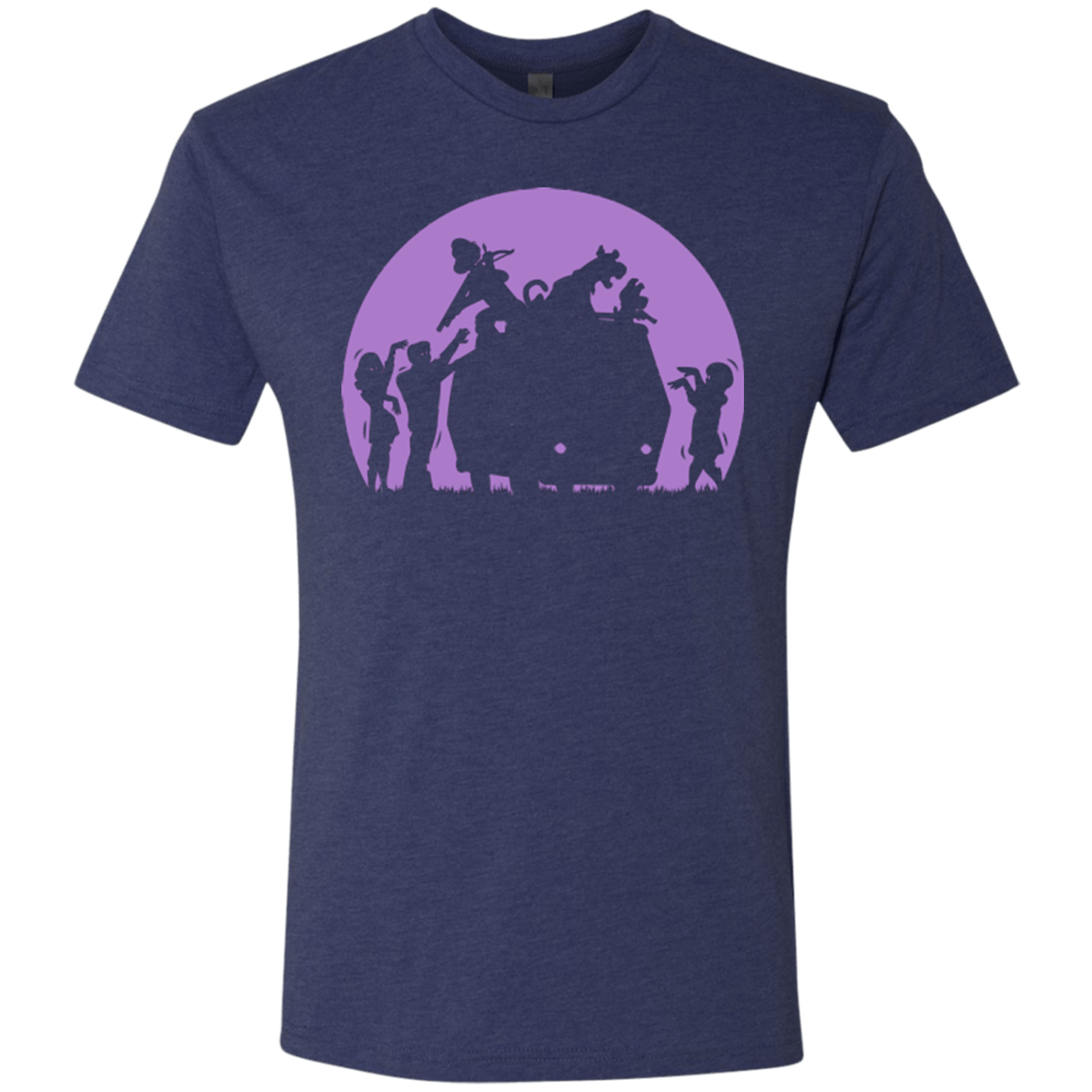 T-Shirts Vintage Navy / S Zoinks They're Zombies Men's Triblend T-Shirt