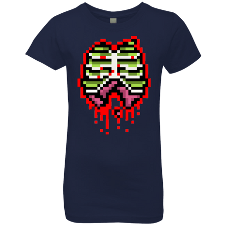 T-Shirts Midnight Navy / YXS Zombie Guts Girls Premium T-Shirt