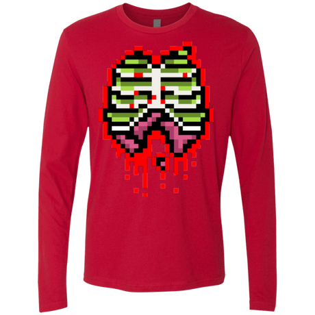 T-Shirts Red / Small Zombie Guts Men's Premium Long Sleeve