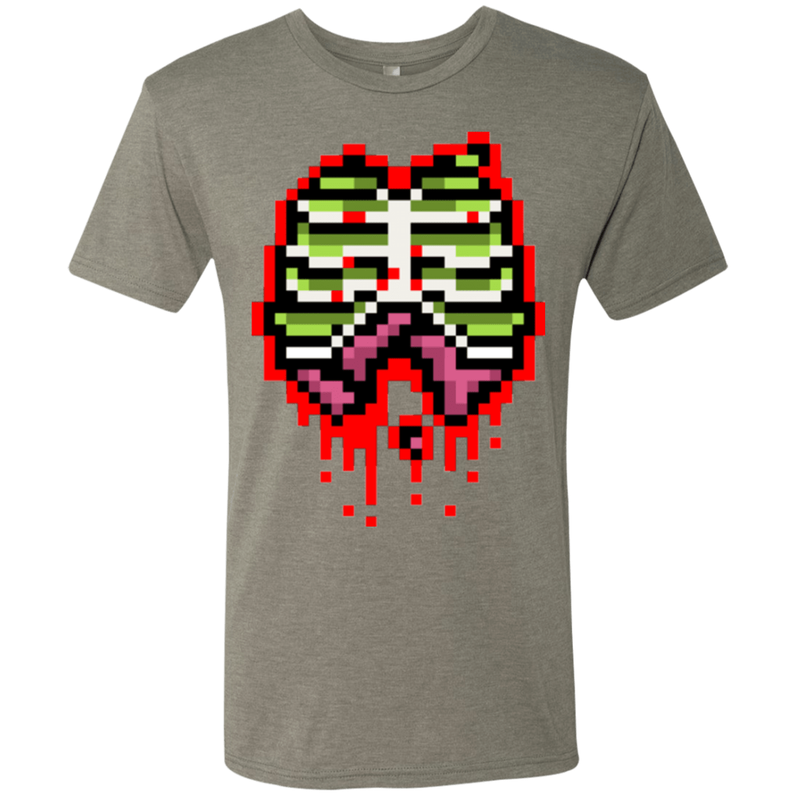 T-Shirts Venetian Grey / Small Zombie Guts Men's Triblend T-Shirt