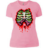T-Shirts Light Pink / X-Small Zombie Guts Women's Premium T-Shirt