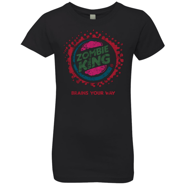 T-Shirts Black / YXS Zombie King Girls Premium T-Shirt