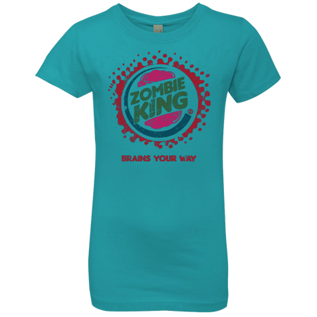 T-Shirts Tahiti Blue / YXS Zombie King Girls Premium T-Shirt