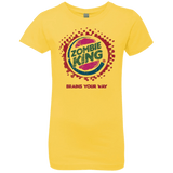 T-Shirts Vibrant Yellow / YXS Zombie King Girls Premium T-Shirt