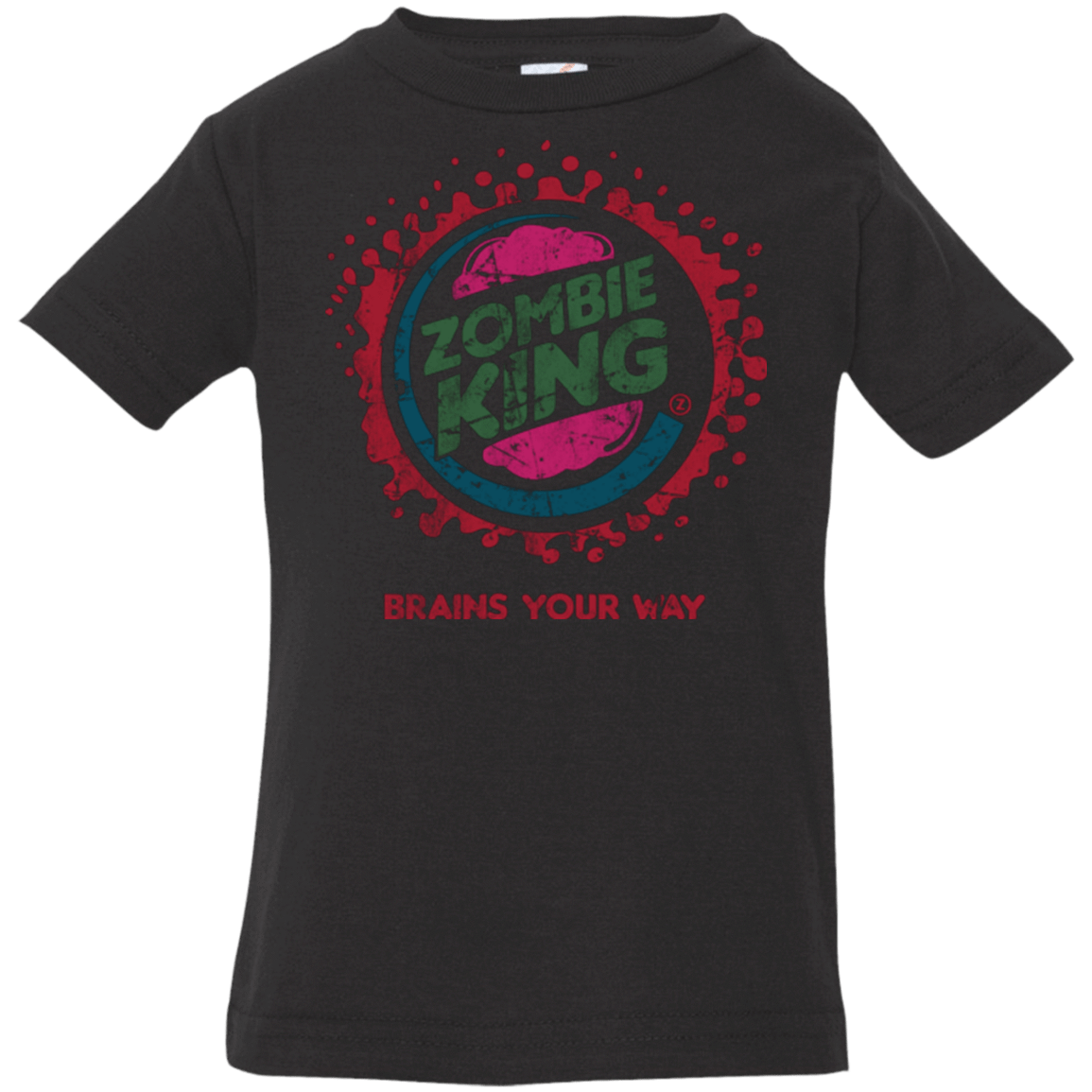 T-Shirts Black / 6 Months Zombie King Infant PremiumT-Shirt