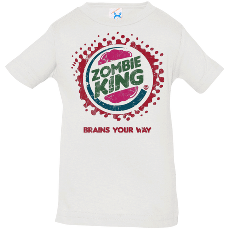 T-Shirts White / 6 Months Zombie King Infant PremiumT-Shirt