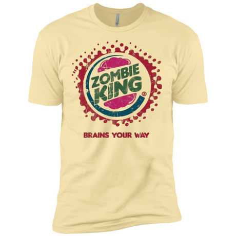 T-Shirts Banana Cream / X-Small Zombie King Men's Premium T-Shirt