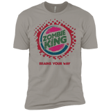 T-Shirts Light Grey / X-Small Zombie King Men's Premium T-Shirt