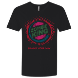 T-Shirts Black / X-Small Zombie King Men's Premium V-Neck