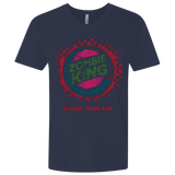 T-Shirts Midnight Navy / X-Small Zombie King Men's Premium V-Neck