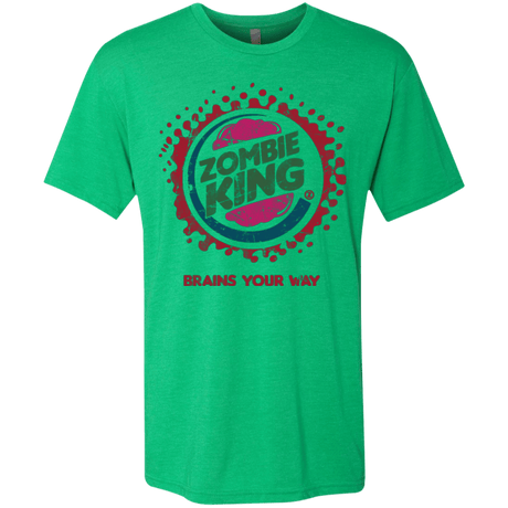 T-Shirts Envy / Small Zombie King Men's Triblend T-Shirt