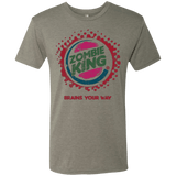 T-Shirts Venetian Grey / Small Zombie King Men's Triblend T-Shirt