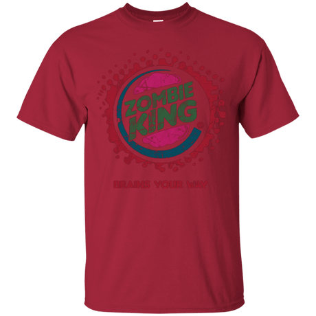 T-Shirts Cardinal / Small Zombie King T-Shirt