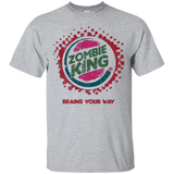 T-Shirts Sport Grey / Small Zombie King T-Shirt