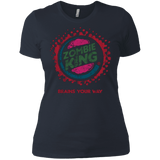 T-Shirts Indigo / X-Small Zombie King Women's Premium T-Shirt