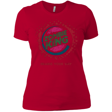 T-Shirts Red / X-Small Zombie King Women's Premium T-Shirt