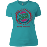T-Shirts Tahiti Blue / X-Small Zombie King Women's Premium T-Shirt