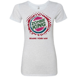 T-Shirts Heather White / Small Zombie King Women's Triblend T-Shirt