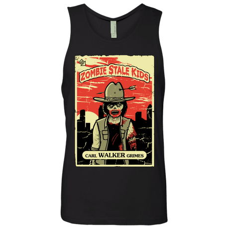 T-Shirts Black / Small Zombie Stale Kids Men's Premium Tank Top