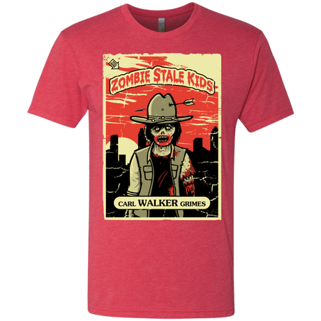 T-Shirts Vintage Red / Small Zombie Stale Kids Men's Triblend T-Shirt